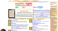 Desktop Screenshot of espanol-ingles.com.mx